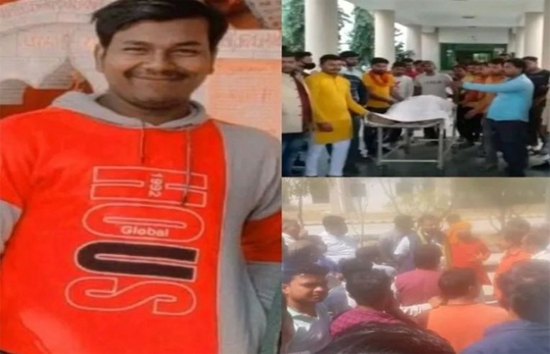 बीजेपी के जीत का जश्न मना रहे थे भाजपा बूथ अध्यक्ष, नाले में गिरकर मौत 