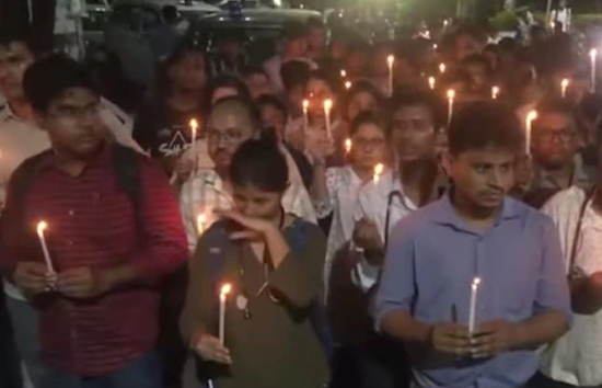 कोलकाता : महिला डॉक्टर से रेप के बाद हत्या, अर्धनग्न अवस्था में मिला शव, भाजपा ने की CBI जांच की मांग 