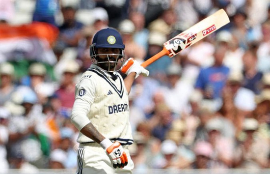 इंग्लैंड के खिलाफ जडेजा का 7वां अर्धशतक, फिर दिखाया तलवार वाला एक्शन, गिल के साथ 150 प्लस की साझेदारी