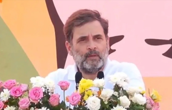 जम्मू : चुनावी जनसभा में बोले राहुल गांधी, कहा-जम्मू-कश्मीर के साथ हुआ अन्याय, हमारी सरकार बनते ही दिलाएंगे स्टेटहुड