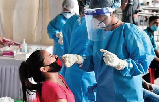 corona virus update : देश में कोरोना के मामले में गिरावट जारी, 24 घंटे में 67,084 नए केस