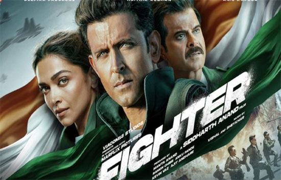 फिल्म Fighter की कमाई जारी, पहले दिन से ज्यादा तीसरे दी की कमाई 