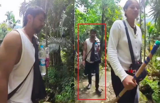 सोनम रघुवंशी के हाथ में लाठी, पीछे चलता राजा, कत्ल से पहले वीडियो आया सामने !