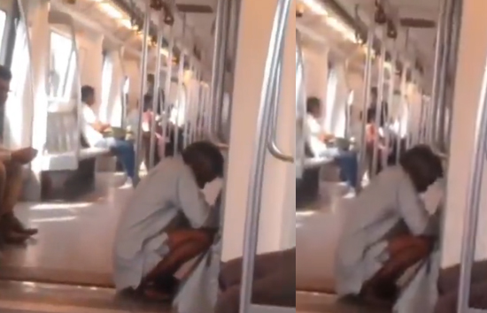 मेट्रो के अंदर टॉयलेट करने का वीडियो फिर हुआ वायरल, आखिर क्या है इसकी सच्चाई ? 