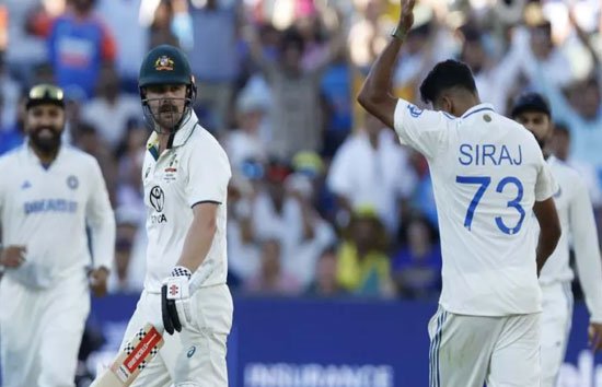 ट्रेविस हेड विवाद मामले में मोहम्मद सिराज को झटका, लगा मैच फीस का 20 प्रतिशत जुर्माना