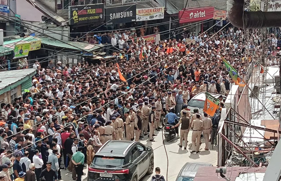 शिमला में अवैध निर्माण सड़क से लेकर विधानसभा तक संग्राम,  दो दिन में गिराई जाए मस्जिद