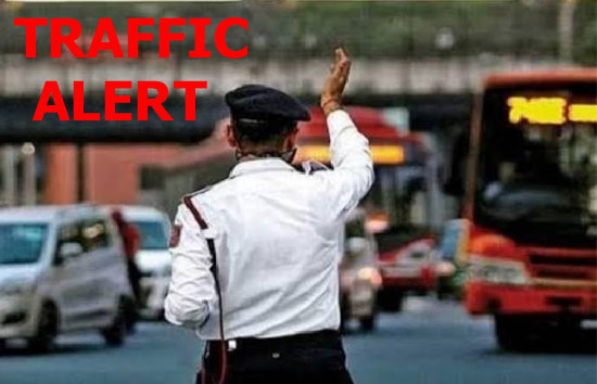 लखनऊ में आज इन रूटों पर जाने से बचें, रहेगा ट्रैफिक डायवर्जन, देखें लिस्ट