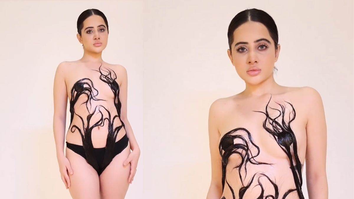 Urfi Javed ने पहना ये ड्रेस जिसे देख लोग हैरान