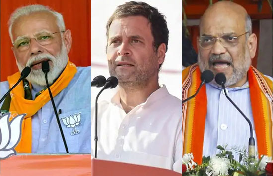 राजस्थान विस चुनाव : राजस्थान में दिग्गजों जमावड़ा, मोदी, राहुल और शाह करेंगे कई जनसभाएं 