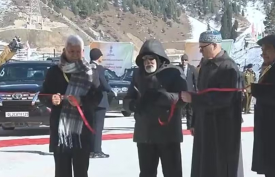 जम्मू-कश्मीर : PM मोदी ने श्रीनगर-लेह को जोड़ने वाली Z-Morh टनल का उद्घाटन