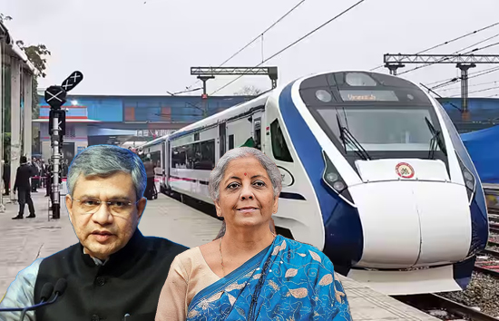 बजट में रेलवे को मिली बड़ी सौगात...200 नई वंदे भारत, 100 अमृत भारत ट्रेन के साथ सस्ती यात्रा पर जोर