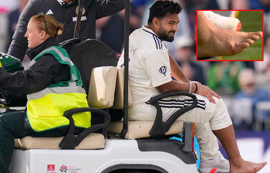 लॉर्ड्स के बाद अब मैनचेस्टर में इंजर्ड हुए पंत...रिकी पोटिंग हड्ड‍ियों की समस्या को लेकर किया खुलासा 