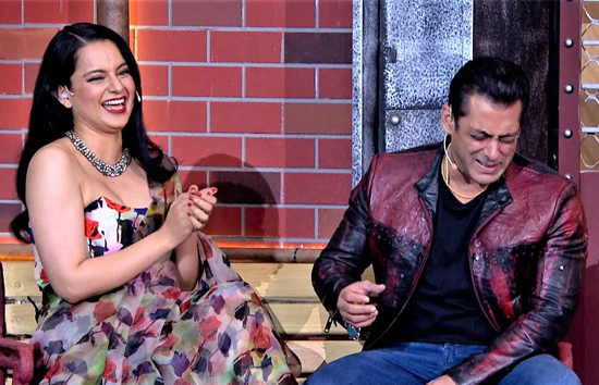 सलमान ने की 'धाकड़' कंगना की तारीफ, अभिनेत्री बोलीं- थैंक्स मेरे दबंग हीरो