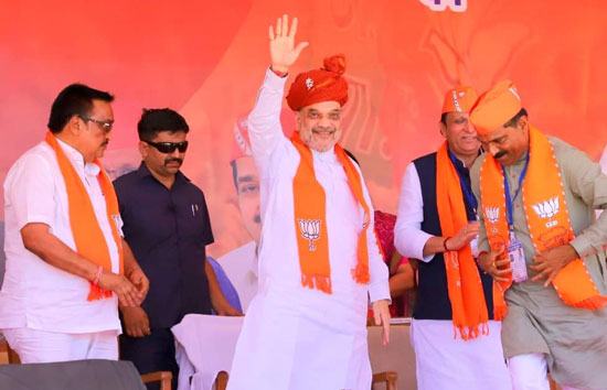  मोदी सरकार के 9 साल पूरे होने पाटण में बोले अमित शाह, कहा- भारत की सीमा और सेना के साथ कोई छेड़खानी नहीं