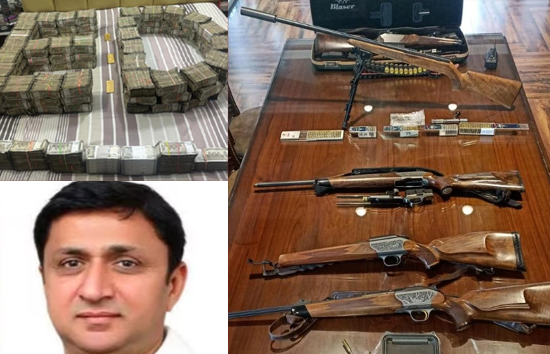 हरियाणा में ED की बड़ी कार्रवाई, एक साथ 20 जगह छापेमारी, INLD नेता के घर से मिला  करोड़ो का कैश, 5 Kg सोना और विदेशी हथियार 