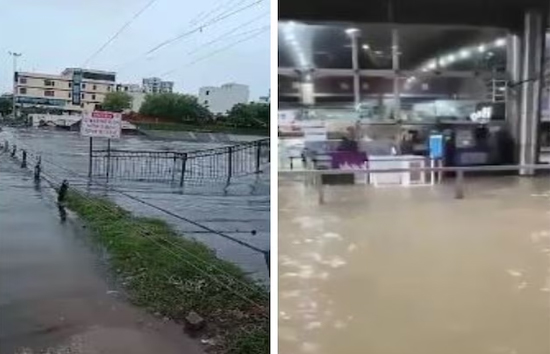 राजस्थान : जयपुर में अचानक बेसमेंट भरा बारिश का पानी, 2 मासूम समेत चार की मौत 