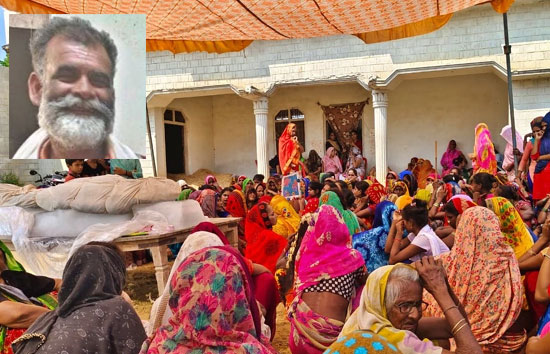 अमेठी : पूर्व प्रधान की लाठी-डंडों से पीट-पीटकर हत्या, भारी संख्या में पुलिस बल तैनात 