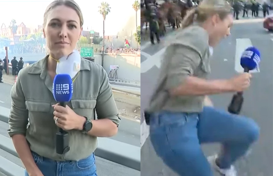 अमेरिका में लाइव रिपोर्टिंग कर रही महिला को पुलिसकर्मी ने मारी गोली, वीडियो वायरल 