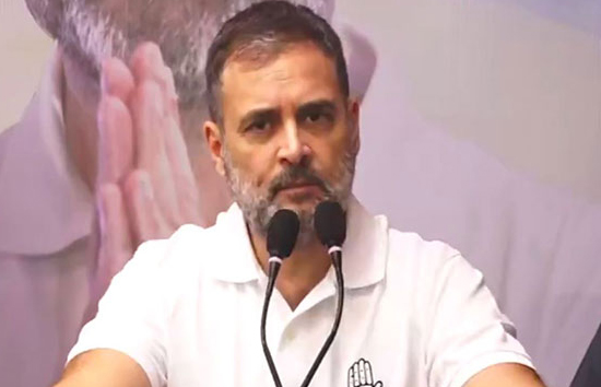 कांग्रेस नेता राहुल गांधी केंद्र सरकार पर बड़ा आरोप, कहा-आरक्षण छीनने की कोशिश हो रही