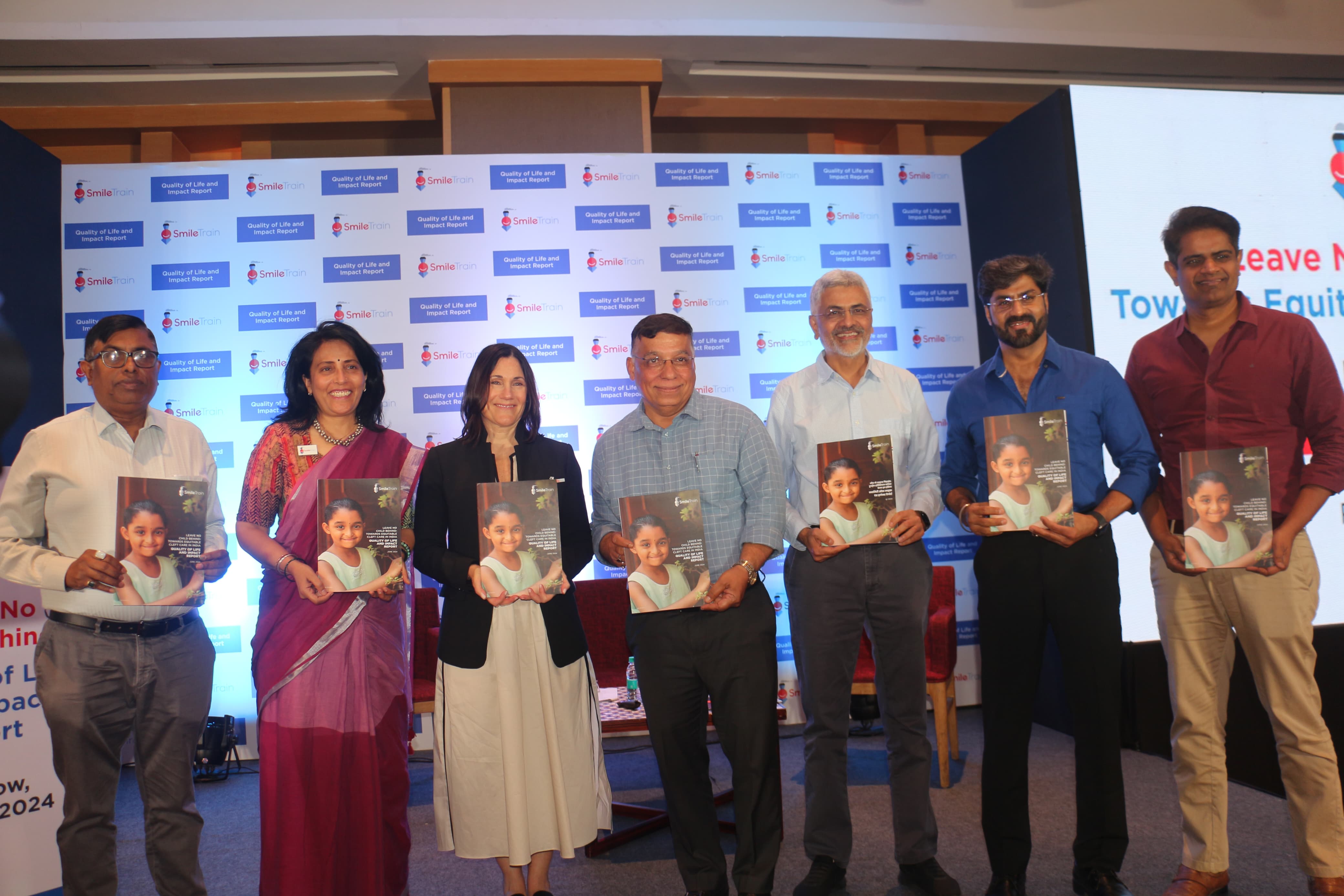 पूरे भारत में क्लेफ्ट केयर पर स्माइल ट्रेन के परिवर्तनकारी प्रभाव को लखनऊ में जारी 'क्वालिटी ऑफ़ लाइफ एंड इम्पैक्ट रिपोर्ट (Quality of Life and Impact)' में उजागर किया गया 