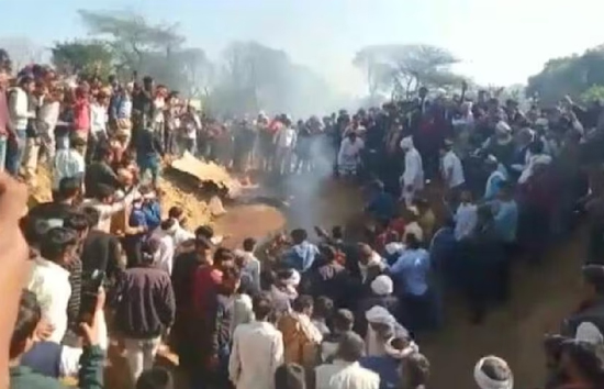 राजस्थान : भरतपुर में चार्टर्ड प्लेन हुआ हादसे का शिकार, यूपी के आगरा से भरी थी उड़ान 