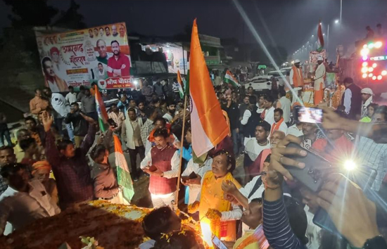 सिद्धार्थनगर समाचार : शहीद सम्मान यात्रा का जिलेभर में हुआ भव्य स्वागत