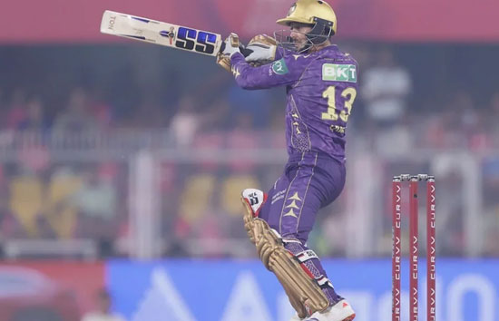 IPL 2025  : एकतरफा मुकाबले में कोलकाता ने राजस्थान को 8 विकेट से हराया 