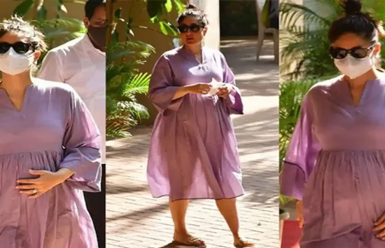 ट्रांसपेरेंट ड्रेस में नजर आई करीना कपूर, वीडियो हुआ वायरल 