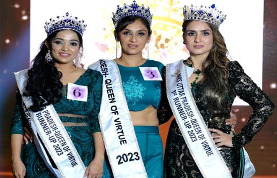 सौंदर्य प्रतियोगिता में छाया लखनऊ का जलवा, प्रीती सौरभ बनी मिसेज़ उत्तर प्रदेश