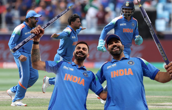 IND vs NZ : न्यूजीलैंड को हराकर भारत ने तीसरी बार जीती चैम्पियंस ट्रॉफी, रोहित-श्रेयस ने की कमाल की बल्लेबाजी 