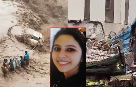 मानसून की पहली बारिश में मुंबई में धंसी बिल्डिंग तो दिल्ली रेलवे स्टेशन पर करंट से महिला की मौत, पंचकूला में बह गई कार