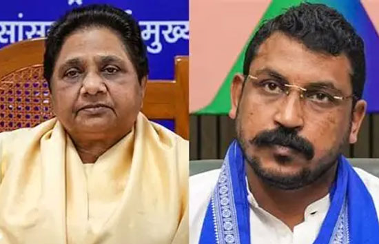 BSP बनाम ASP: नगीना सांसद पर भड़कीं मायावती, बोलीं— 'चंद्रशेखर का कोई जनाधार नहीं, बीजेपी के इशारे पर करते हैं काम'