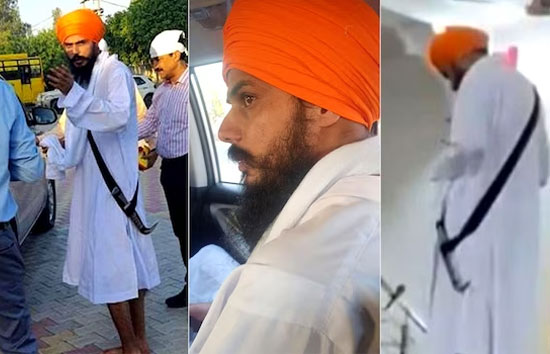 खालिस्तान समर्थक अमृतपाल गिरफ्तार, पुलिस ने डिब्रूगढ़ जेल भेजा 