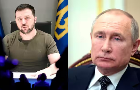 यूक्रेन के आगे पस्त हुआ रूस, पुतिन के शहर में जेलेंस्की ने खोला खोला मिलिट्री