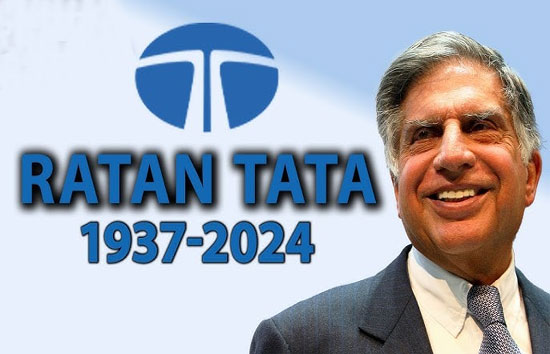 उद्योगपति रतन टाटा का निधन,  ब्रीच कैंडी अस्पताल में ली आखिरी सांस, महाराष्ट्र और झारखंड में एक दिन का राजकीय शोक