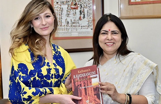 यूक्रेन की उप विदेश मंत्री ने भारत की विदेश राज्यमंत्री मीनाक्षी लेखी से की मुलाकात