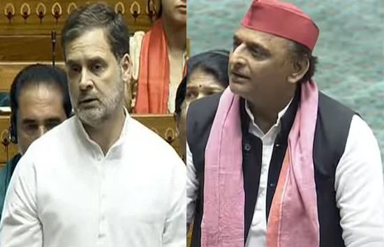 स्पीकर से बोले राहुल गांधी, कहा-हमें उम्मीद है कि हमारी आवाज उठाने देंगे, अखिलेश ने कहा-निष्कासन जैसी कार्रवाई से बचें 