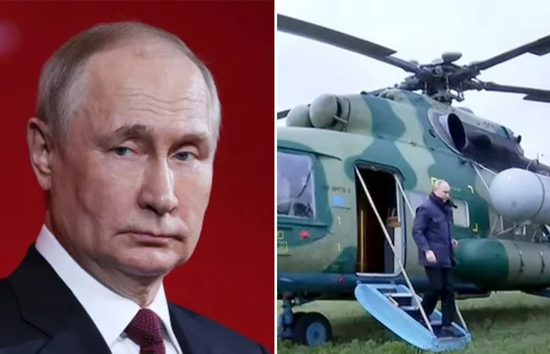रूस के कमांडर का दावा,  यूक्रेन ने ड्रोन से पुतिन के हेलीकाप्टर को किया था टारगेट 