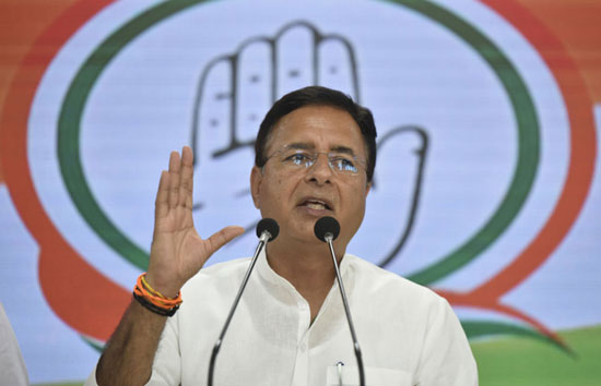 कांग्रेस नेता रणदीप सुरजेवाला ने बीजेपी को वोट देने वालों को बताया राक्षस प्रवृत्ति, कहा-महाभारत की धरती से मैं उन्हें श्राप देता हूं