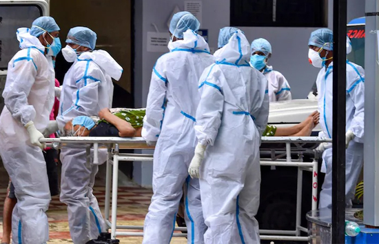 Corona Cases in India : देश में नहीं थम रहा कोरोना का कहर, 24 घंटे में 8,822 नए केस 