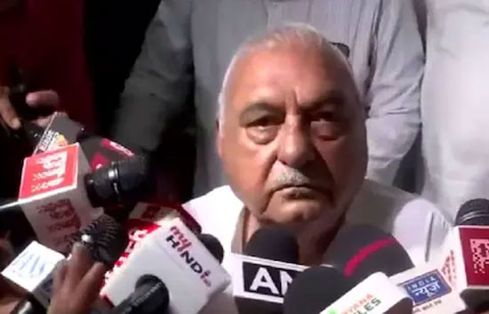 हरियाणा चुनाव : हरियाणा में भाजपा सरकार तय, मीडिया के सवालों से परेशान दिखे भूपेंद्र हुड्डा