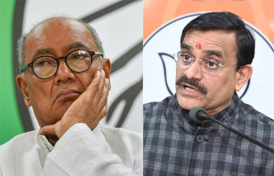 राहुल गांधी के बाद दिग्विजय सिंह की जाएगी राज्यसभा की सदस्यता, मानहानि केस में आरोप तय