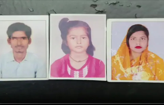 यूपी : आगरा में आर्थिक तंगी से परेशान होकर युवक ने पत्नी और बेटी संग फांसी लगाकर दी जान 