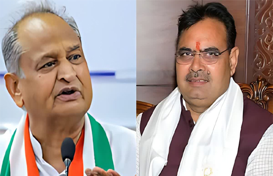 भाजपा भजनलाल शर्मा को हटाने की कर रही तैयारी! पूर्व मुख्यमंत्री अशोक गहलोत का दावा 