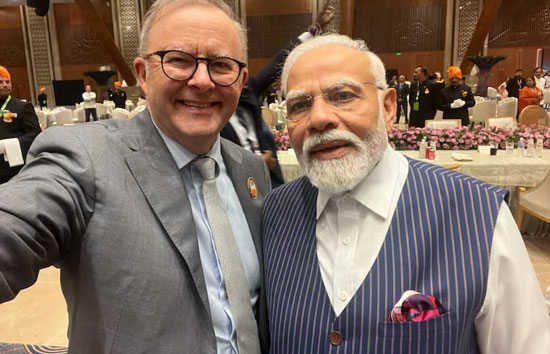 G20 Summit  : ऑस्ट्रेलियाई प्रधानमंत्री ने जी-20 शिखर सम्मेलन को बताया सफल, PM मोदी के साथ ली सेल्फी