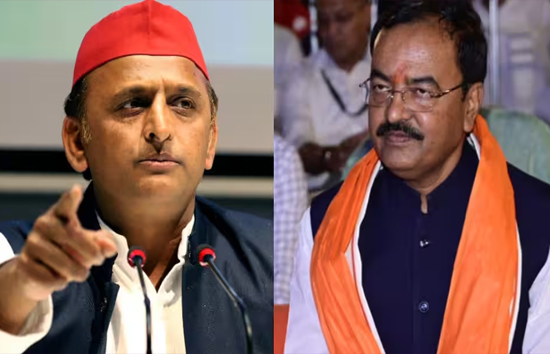 यूपी भाजपा में खींचतान पर अखिलेश यादव का पोस्ट, केशव प्रसाद ने पलटवार 