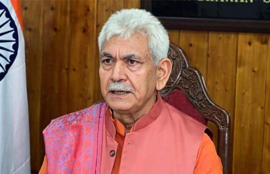 LG मनोज सिन्‍हा का विपक्ष को करारा जवाब, कहा-जम्मू कश्मीर देश की 2 आंखें