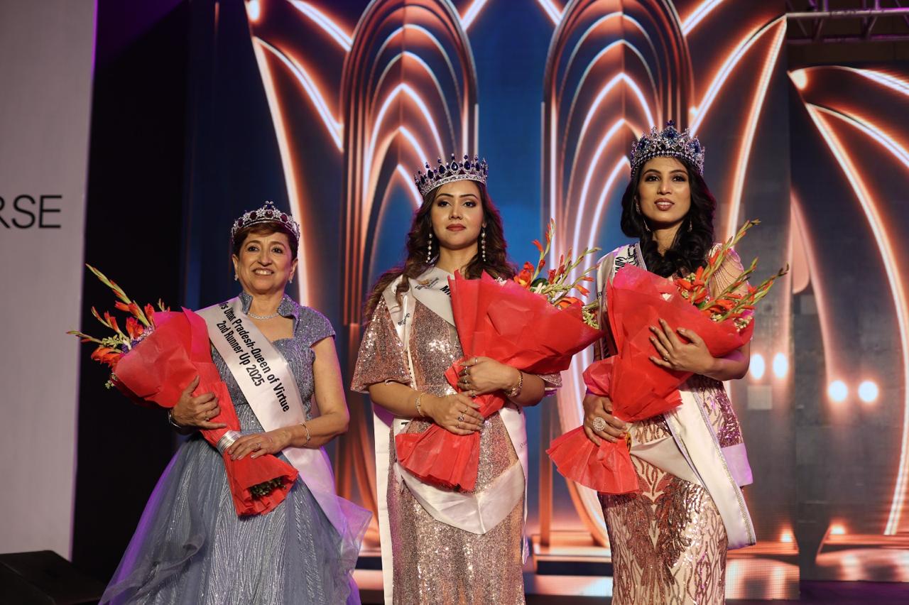 वाराणसी की प्रतिमा मिश्रा ने जीता मिसेज उत्तर प्रदेश क्वीन ऑफ वर्चू का ताज 