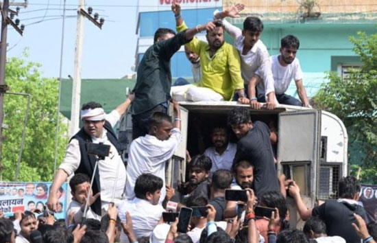 मुख्यमंत्री नीतीश कुमार का आवास घेरने जा रहे कन्हैया कुमार समेत कांग्रेस के 30 से ज्यादा कार्यकर्ता हिरासत में