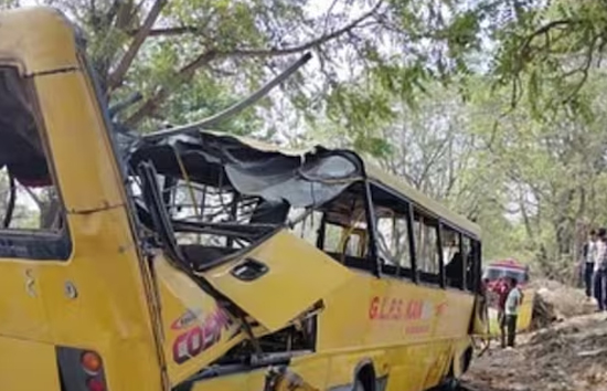 हरियाणा में ड्राइवर की लापरवाही से गई 8 बच्चों की मौत, शराब पीकर चलाई स्कूल बस 